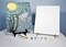 Paintly Fun; Paint Kit - Butterfly Tranquility Acrylic Painting Kit & Video Lesson, DIY Craft, Painting Gift Set, Beginner Painting, Paint At Home, Paint Party; Category:Canvas Painting Kits; Image:3
